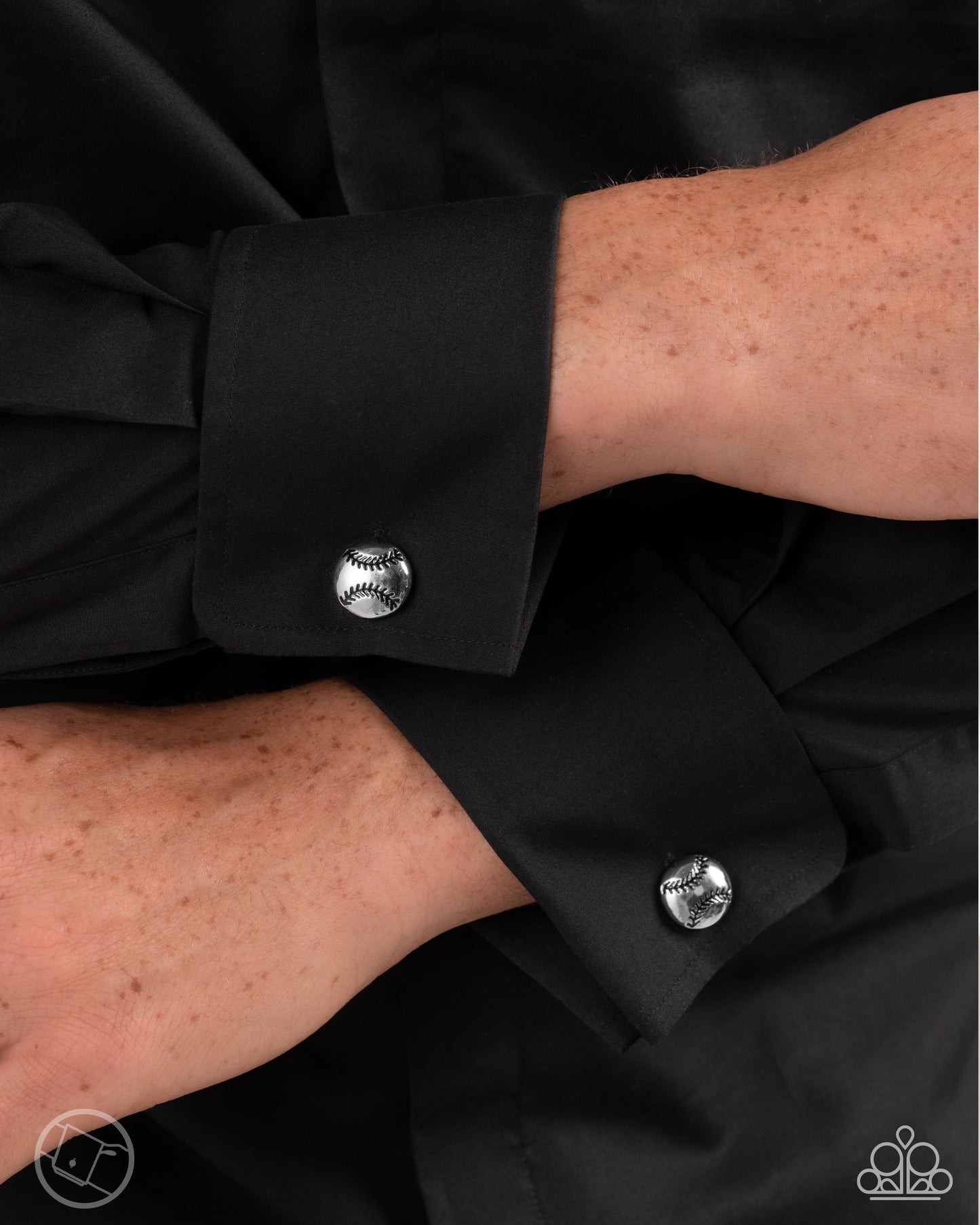 Baseball Backdrop - Silver