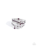 Captivating Crisscross - Purple