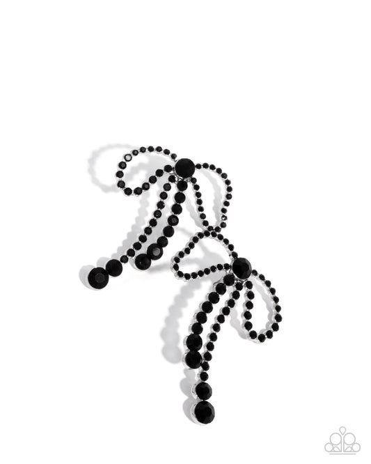 Black Tie Bow - Black