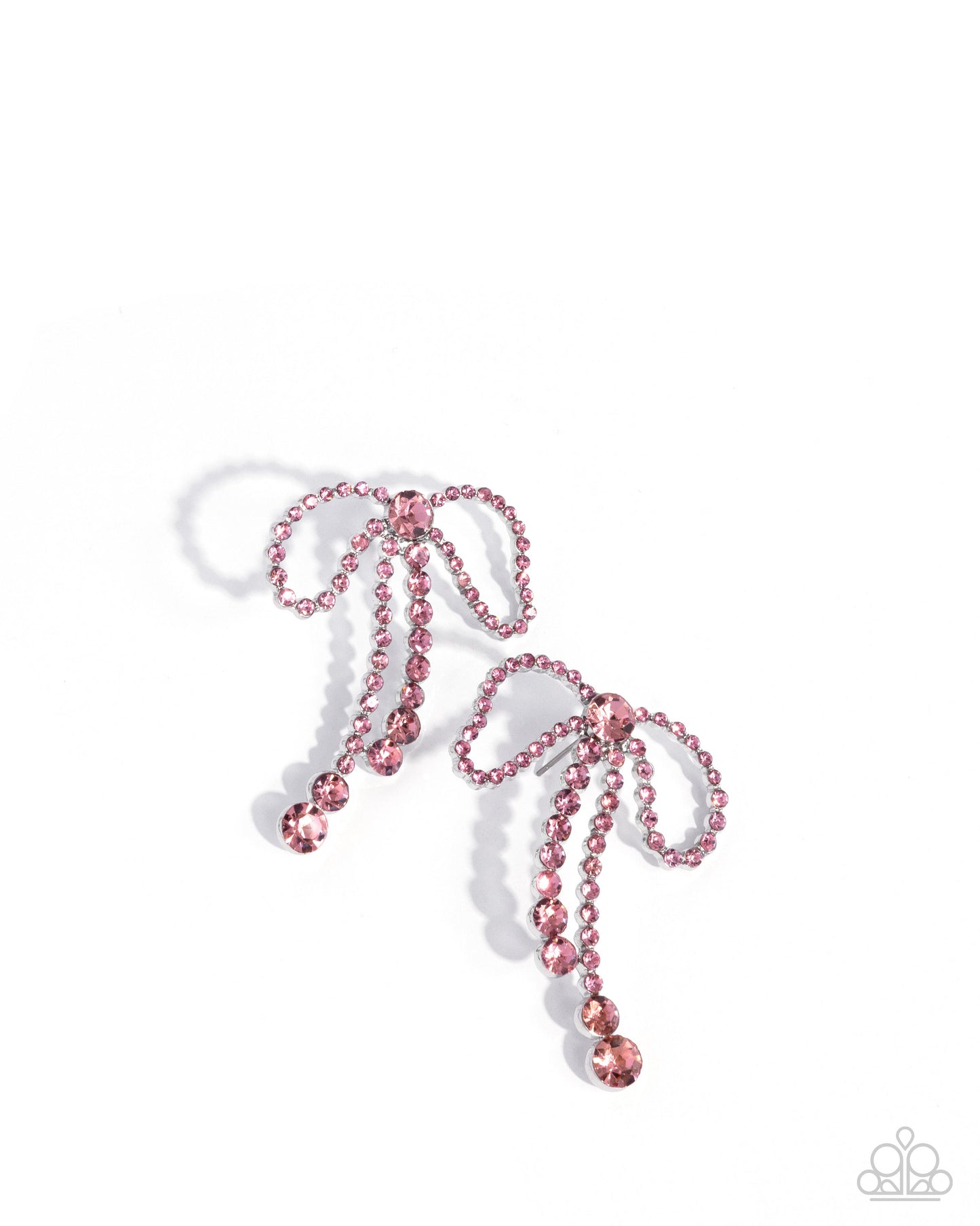 Black Tie Bow - Pink