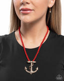 Anchored Allure - Red